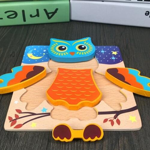 Childrens Animation Puzzles, Small Puzzles, Childrens Wooden Toys, Childrens Educational Toys, Development Of Brain Toys