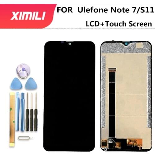 6.1inch 100% Original Tested for Ulefone Note 7 7P LCD Display+Touch Screen Assembly Digitizer Replacement For Ulefone S11
