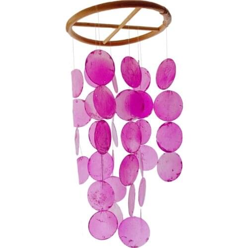 Home Shell Wind Chime Nordic Kids Room Nursery Decorations Hanging Windchimes Q6PD