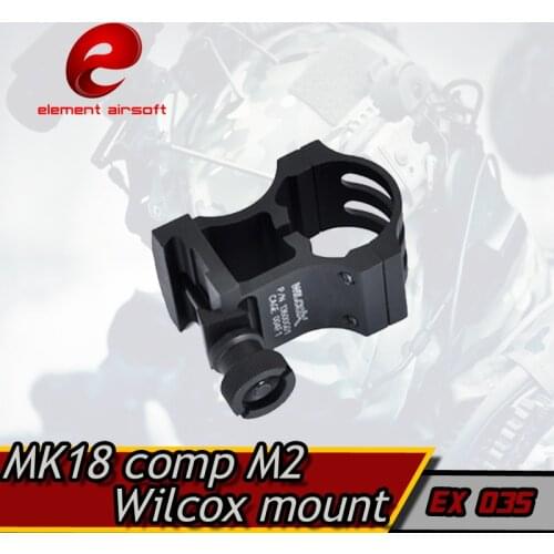 EX 035 Element MK18 comp M2 weaver rail wilcox mount For M2/M3 Picatinny Adapter Weapon Tactical Accessories