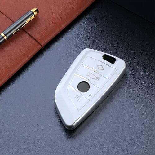 Soft TPU Key Cover Case Remote Key Shell For BMW F15 F16 F48 E53 E70 E39 F10 F30 G30 G38 X1 X3 X4 X5 X6 blade Key