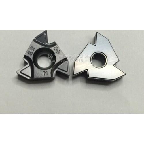 New Original ISCAR Threaded Inserts 22ERM N60 IC908 Carbide Inserts 22ERM N 60 IC908 Cutting Blade Tool External Thread Blade