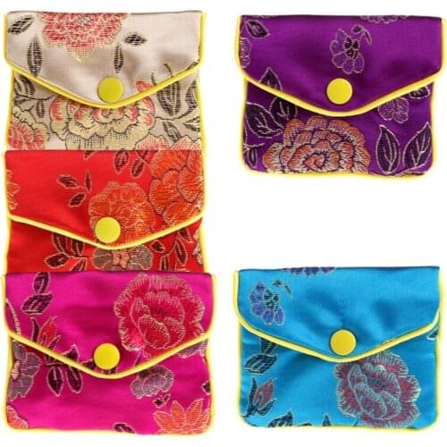 NEW Jewelry Bags Silk Chinese Tradition Pouch Purse Gifts Jewels Organizer