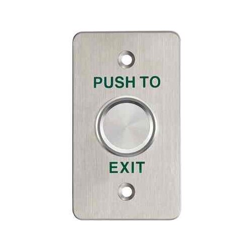 Stainless Steel Panel Access Control Door Button Exit Switch