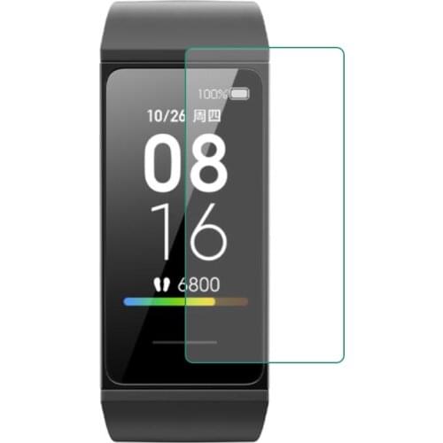 Tempered Glass Clear Protective Film Guard For Xiaomi Redmi Band 4C Smartband Smart Wristband Bracelet Screen Protector Cover