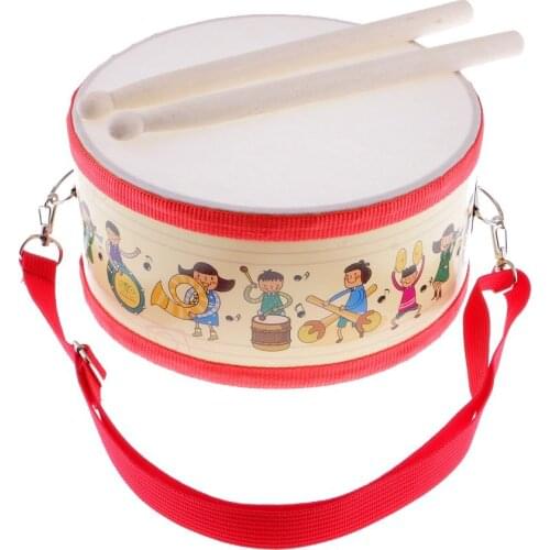 Hand Drum Percussion Musical Instrument Sensory Development Early Learning Educational Toys Gift for Children Toddler Kids