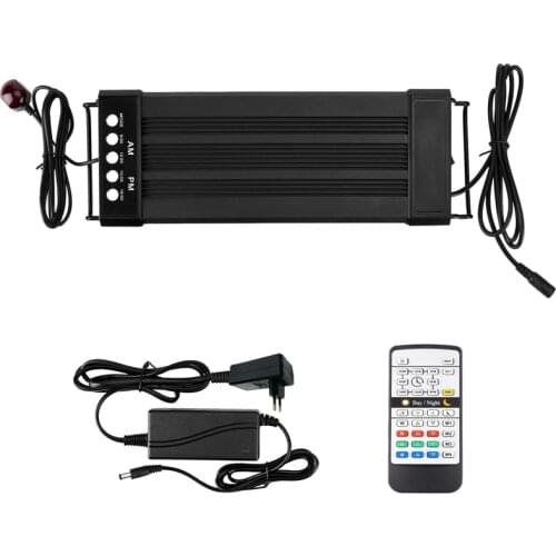 LED Aquarium Lighting 24/7 Hours Automatic Timing Full Spectrum Sunrise And Sunset Fish Tank Lights RGB 110V220V SUNSUN Fitting