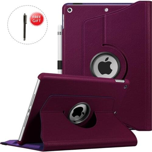 For iPad 8 10.2inch 2020 Case 360 Rotating PU Leather Smart Cover for iPad 10.2 2019 7th Generation Case A2197 A2198 A2200 Capa