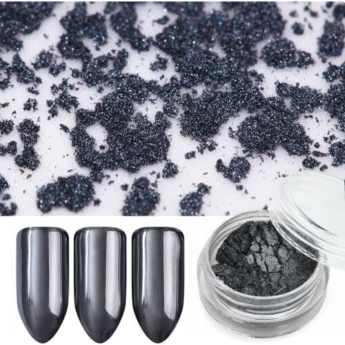 1 Box 0.5g Magic Chameleon Mirror Laser Nail Glitter Powders Nail Art Decoration Ongles for Manicure Designs Accessories Tips