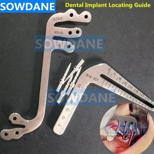 3 sets/ 5sets/ 10 sets Dental Implant Surgery Instrument Oral Planting Positioning Guide Implant Locating Guide angle ruler