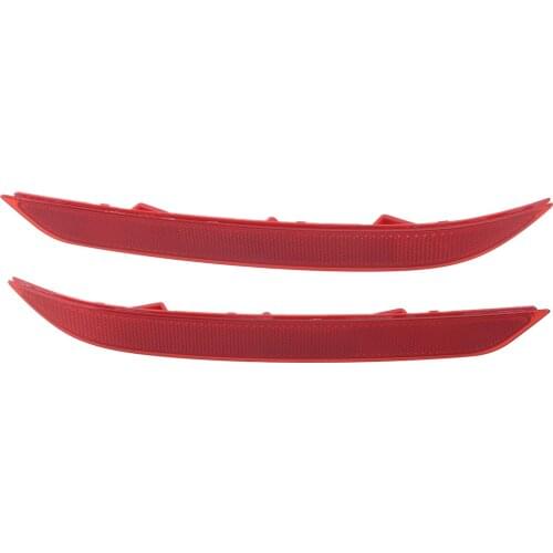 1 Pair Rear Bumper Reflector Fit For Honda Accord EX EX-L LX Sport Touring Hybrid SE 2016 2017 33505T2AA11 33555T2AA11