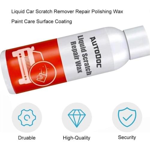 100ml Liquid Scratch Repair Wax Auto Headlight Repair Multifunctional Scratch Refurbish Care Polishing Remover Car Wax W5H8