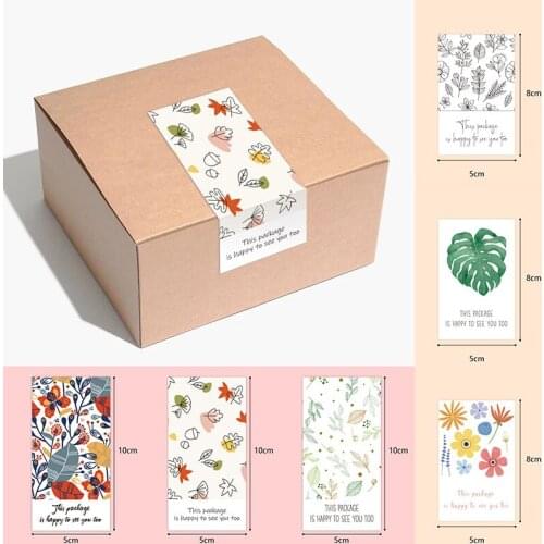 50 Pcs This Package Is Happy To See You Too Stickers Seal Labels Thank You Stickers For Small Business Handmade Commodity Decor