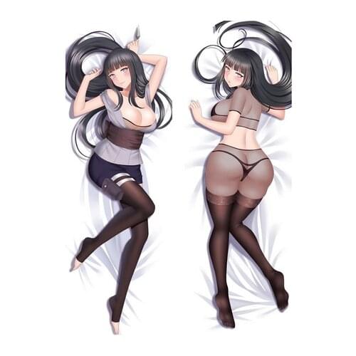 Sakura Hinata Cover Cushion Otaku Pillow Case Anime Dakimakura Body Hugging Cosplay Waifu Pillowcase Girl Custom Gift 50X150CM