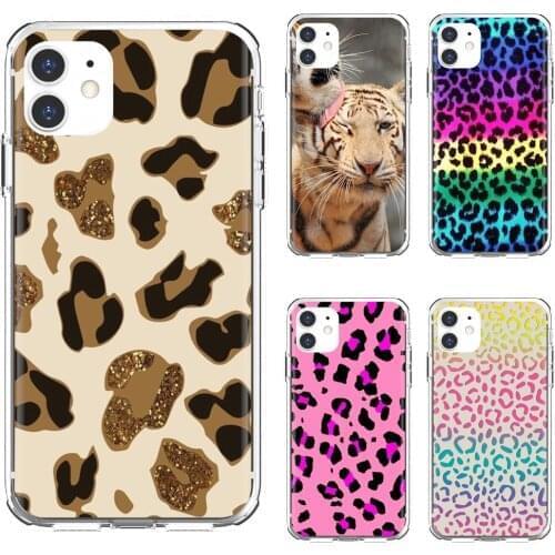Tiger-colorful-Leopard-Print-Panther For Xiaomi poco X3 nfc F2 Pro M3 Mi 5X 6X Max Mix 1 2 2S 3 Mi5 Mi6 Mi3 Mi4 Case
