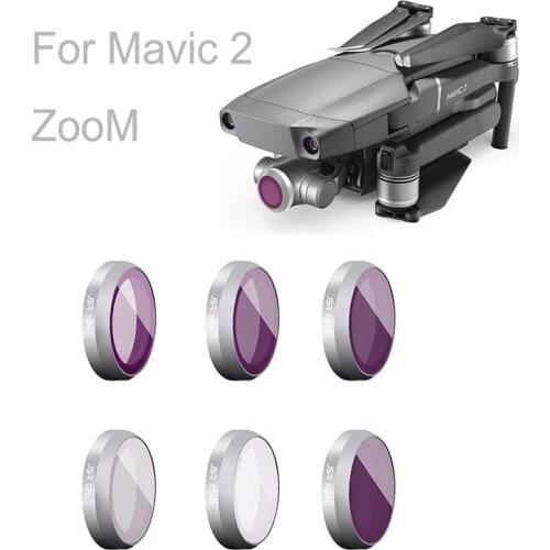 For DJI Mavic 2 ZooM Neutral Density Lens Filter UV CPL ND4 ND8 ND16 ND32 Filter Drone Gimbal Camera Lens Filter Accessories