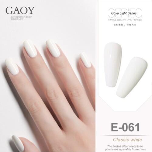 8 Colors Gel Nail Polish Milk White Nails Glue Semi Permanent Varnish Soak Off UV Gel Polish LED Glitter Matte Nail Art Manicure