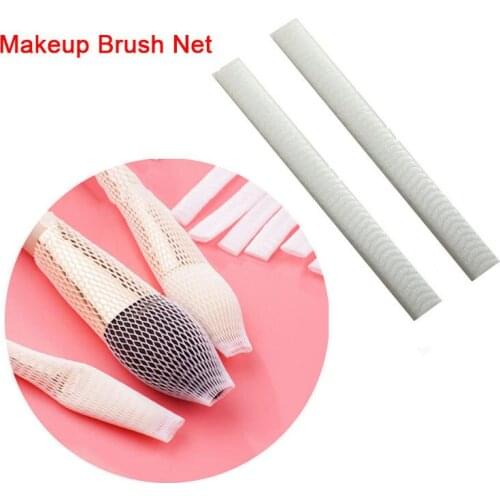 Makeup Brushes Net Protector Guard Elastic Mesh Beauty Make Up Cosmetic Brush Pen Cover Make up Brush Tool Cosmetic Accessories