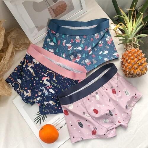 Mens Boxers Modal Cotton Comfortable Men Underwear Boxer Shorts Printing Panties Summer Breathable Mens Underpants 2020 New