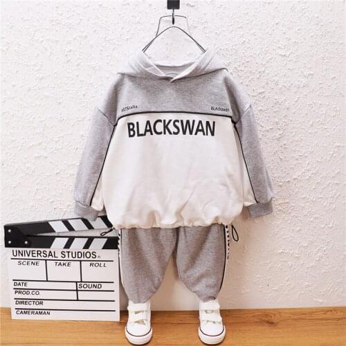 New Spring Autumn Children Casual Clothes Baby Boys Girls Hoodies Coat Pants 2Pcs/sets Kids Infant Clothing Toddler Tracksuits