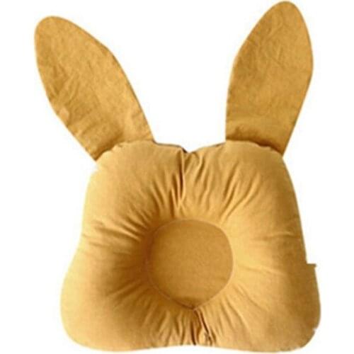 Cartoon Bear Baby Head Shaping Pillow Prevent Flat Head Nursing Pillow Sleep Support Concave Head Positioning Cushion