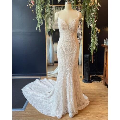 Sqosawe Wedding Dresses With A Train