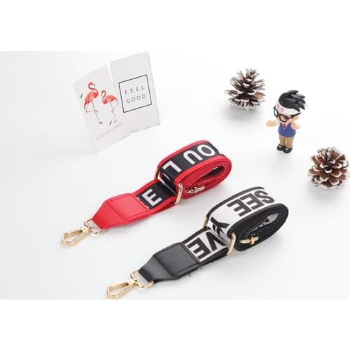 Bag shoulder strap widened messenger bag single shoulder bag strap adjustable length replacement bag shoulder strap accessories