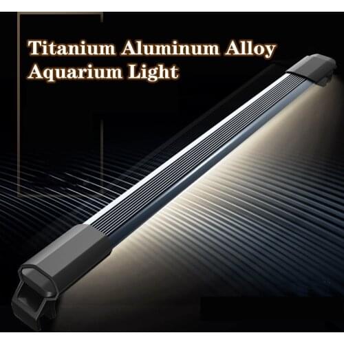 Super Slim LEDs Aquarium Lighting Waterproof Submersible Fish Tank Light for Fresh Water and Salt Water
