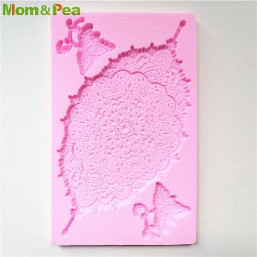 MPA2300 Mirror Shaped Silicone Mold Gum Paste Chocolate Ornamental Fondant Mould Cake Decoration Tools