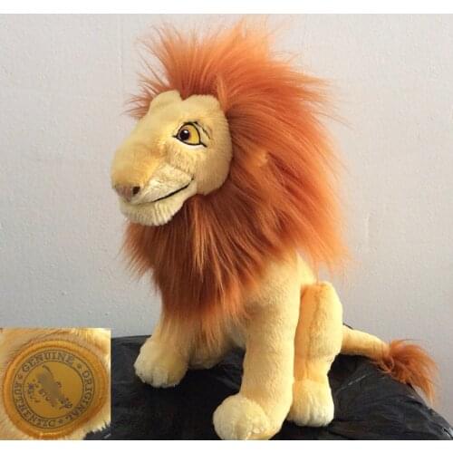 1pcs Sitting height 32cm Original Cartoon The Lion King Simba Adult Simba plush toy soft boy doll for kids gift