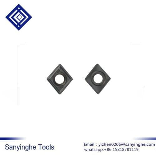 High quality free shipping 10pcs/lots CCMT060204 NN LT10 cnc carbide turning insert cutting tools cnc blade lathe tool