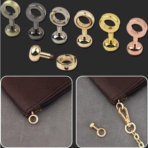 2Set Metal Buckle Bag Zipper Transform Handbag Repair Kit Bag Hardware DIY Zipper Buttons Chain Buckle Adjust Part Accessories