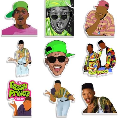 Acrylic Fashion Character Printing Plane Resin DIY Crafts Home Decoration Accessories Hair Accessories 30 Pieces