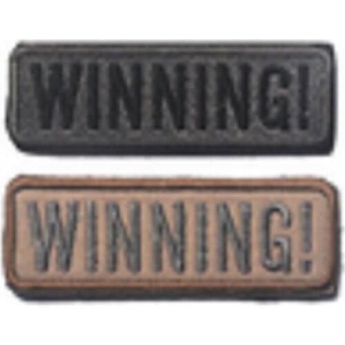 3D Embroidery Patches WINNING Patches Cloth Patch Badges DIY Appliques For Clothing Hat Bag Patch