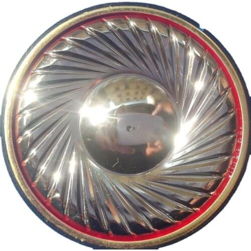 50mm speaker unit titanium film double copper ring 42ohms 2pcs