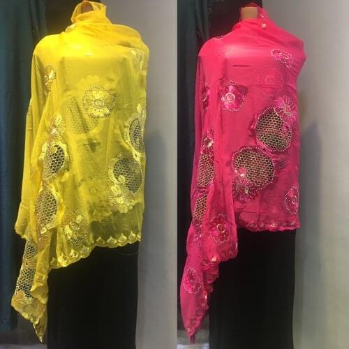 Saudi Thobe African Muslim Traditional Cotton Shawl Wrap Cording Embroidery Scarf Diamond Arabe Plain Hijabs Chemincal Lace Stol