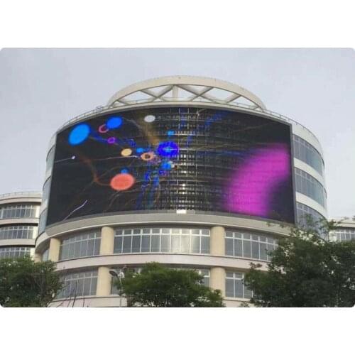 Alibaba express 320*160mm module led screen P10 lightweight led commercial advertising display screen