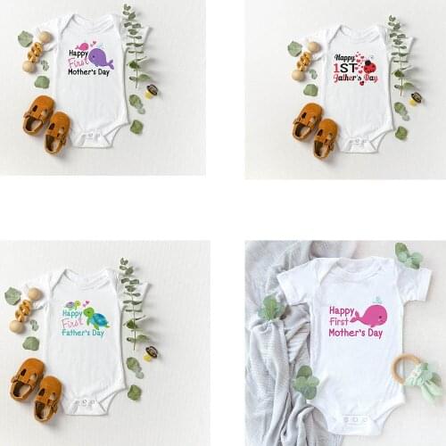 Baby Gift for Fathers day mothers day Cutest Critter baby Bodysuit cartoon Animal Baby Clothes Baby Boy girl Clothes