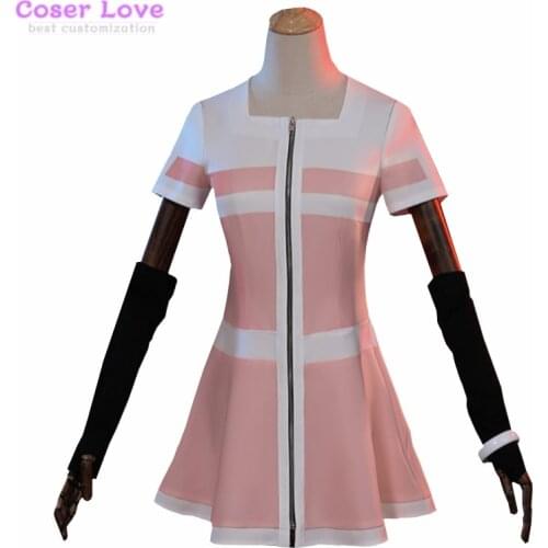 Akudama Drive Ordinary Person Swindler Cosplay Costume Halloween Christmas Party