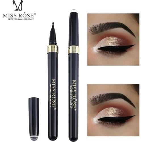 Hot Selling Makeup Pen Structure Matte Waterproof Eyeliner Cross Border Eyeliner Pencil Black Cosmetic Gift for Women