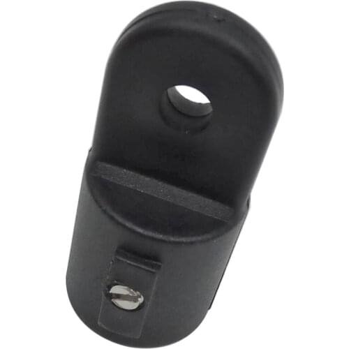 Boat Bimini Fittings Top Cover Cap Eye End Nylon Black (Outside Version for 7/8inch Tube)