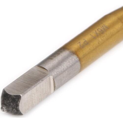 M2/M2.5/M3/M3.5/M4/M5/M6 HSS Metric Straight Flute Thread Screw Tap Plug Tap