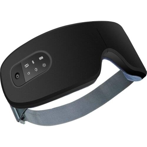 Eye Massager Electric Vibration Bluetooth Eye Care Instrumen Hot Compress Sleeping Mask Relieve Eye Soreness & Improve Sleep
