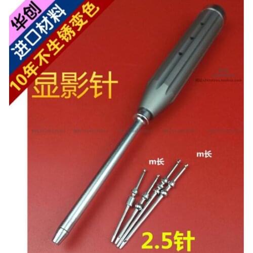 Medical orthopedics instrument stainless steel position needle&Aluminium handle location device for Posterior spinal