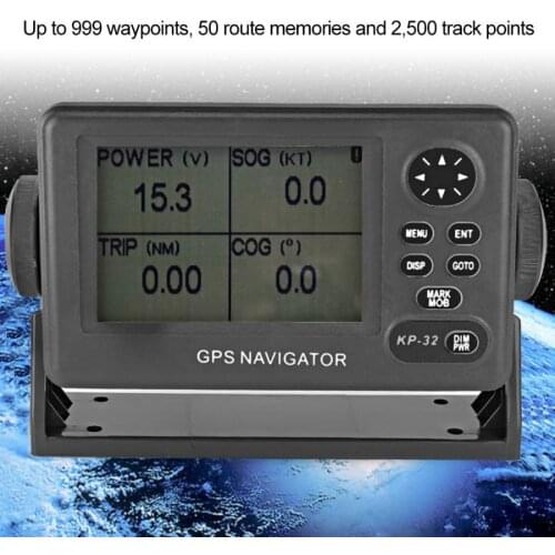 1 Set ONWA KP-32 GPS/SBAS Marine Navigator 4.5 inch LCD Display GPS Navigation Locator Brand New High Quality Marine Parts