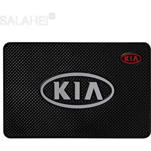Car Non-Slip Mat Dashboard Silicone Anti-Slip Storage Pad For KIA K2 KX3 KX5 K4 K5 K3S RIO Ceed Creato Optima Sportage Sorento