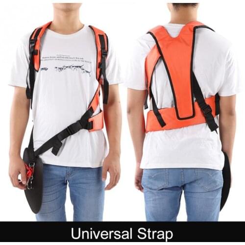 Universal Trimmer Shoulder Single/Double Shoulder Strap Mower Nylon Y-shaped Belt for Brush Cutter Garden Tools Wholesale