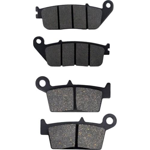Motorcycle Front and Rear Brake Pads For Honda XR 400 M (ND08/NC38E) Supermotard 2006-2008 FA142 FA131