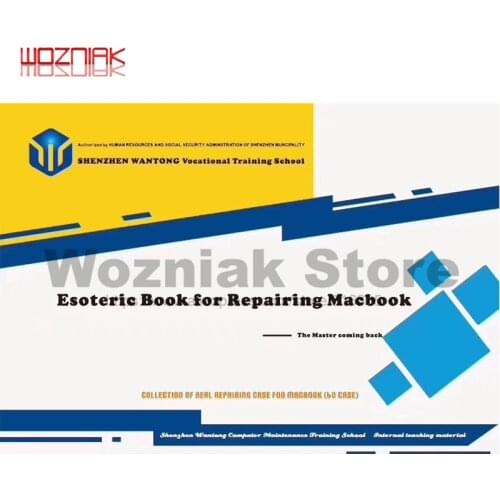 Repair books For MAC Book Notebook Repair English Book For Macbook Dismantling motherboard Course Case Books