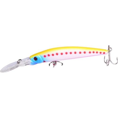 1Pc Minnow Fishing Lure Floating Isca Artificia Hard Bait Leurre Dur Wobbler Fishing Lures 3D Eyes Bait 14.5cm 15g Plastic Baits